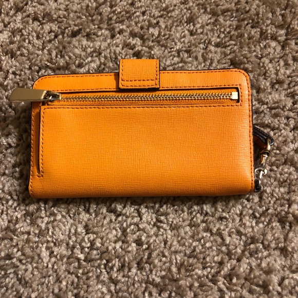 Orange coach wallet - Picture 3 of 3